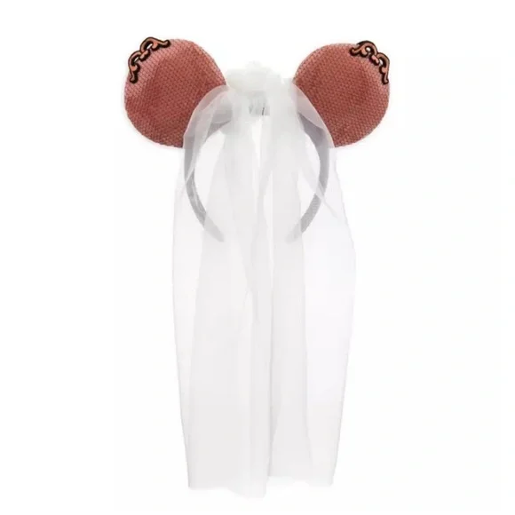 Disney Haunted Mansion Bride Ear Headband - Picture 2 of 7